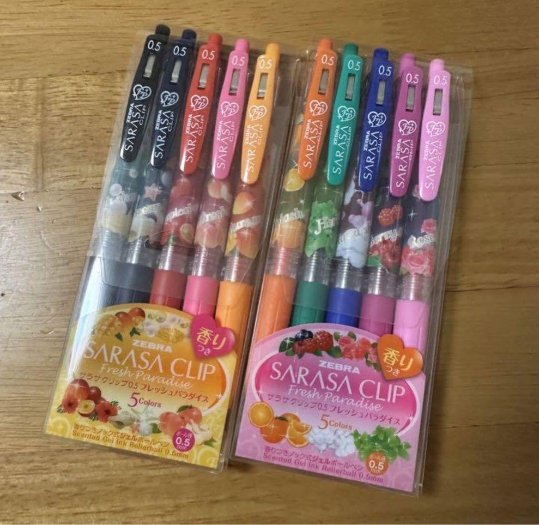 新品 限定 ゼブラ サラサ フレッシュパラダイス A B ボールペン 2点セット Amazon | 限定ゼブラ サラサ フレッシュパラダイスボールペン 2